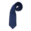 HAJENIUS STROPDAS - MARINE BLAUW SIGAREN PRINT hajenius_stropdas_200_jaar_blauw_sigaren_2