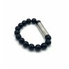 PUNCH BRACELET ONYX STEEL - SIZE S punch_br_onyx_1