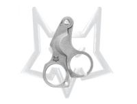 FOX SCHAAR STAINLESS STEEL ETCHED + LEDEREN HOES fox_knipper_stainless_steel_etched