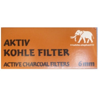 WHITE ELEPHANT ACTIVATED CHARCOAL 6MM - 45 ST choal_45st_6mm