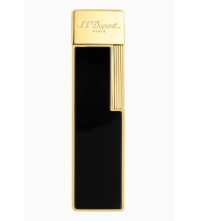 S.T. DUPONT TWIGGY - ZWART LACQUER GOUD JETFLAME twiggy_black_gold