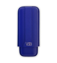 CIGARS CASE VSB 2 GIGANTES - BLUE vsb_2_sigaren_blauw_recht