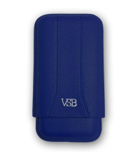 CIGAR CASE VSB 3 GIGANTES - BLUE vsb_3_sigaren_blauw_recht