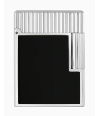 S.T. DUPONT LIGNE 1 - ZWART LAK PALADIUM LIJN C14121 s_t__dupont_l1_black_paladium_1