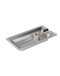 ANGELO ASBAK ZILVER KLEUR angelo_asbak_silver