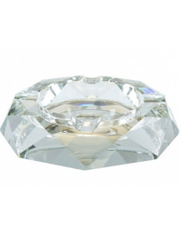 ASBAK GLAS DIAMOND LOOK - SILVER asbak_glas_diamond_look