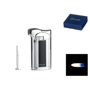caseti_pijpaansteker_chroom_black