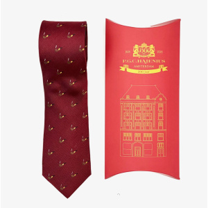 hajenius_stropdas_200_jaar_bordeaux_rood_pijp_1