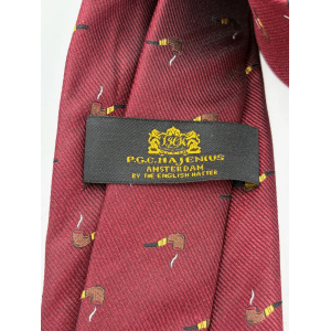 hajenius_stropdas_200_jaar_bordeaux_rood_pijp_4