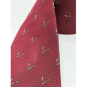 hajenius_stropdas_200_jaar_bordeaux_rood_sigaren_3
