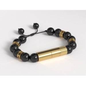 lfl_punch_bracelet_onyx_gold_plated