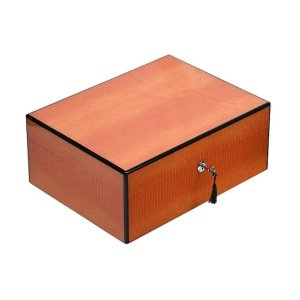lubinski_humidor_oranje_lizard